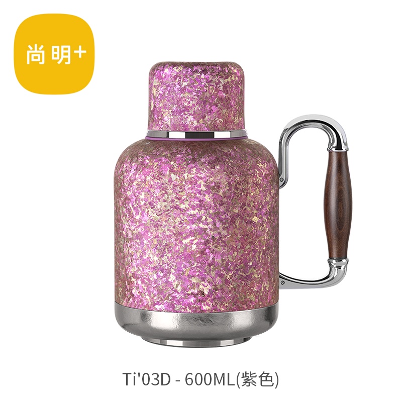 尚明Ti03D钛焖壶600ml（紫色）