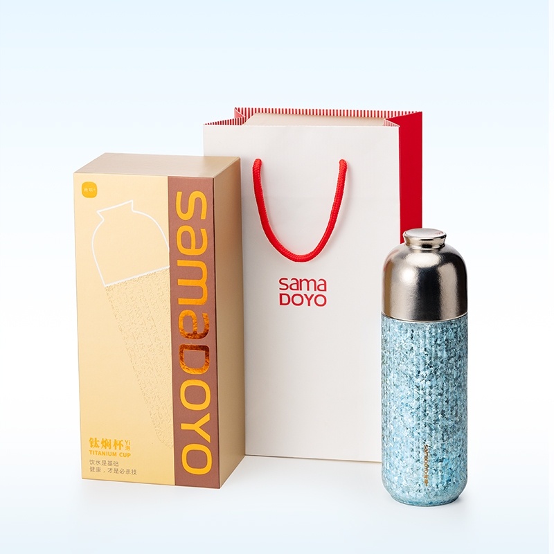 尚明Ti06条纹钛杯350ml 包装