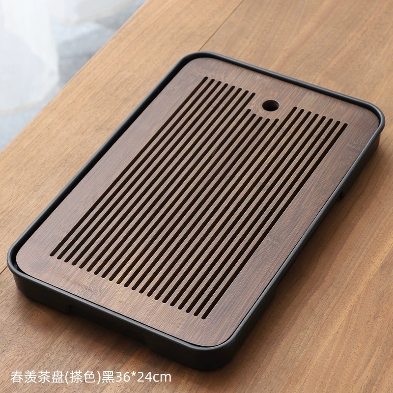 春羡茶盘搽色黑3624cm