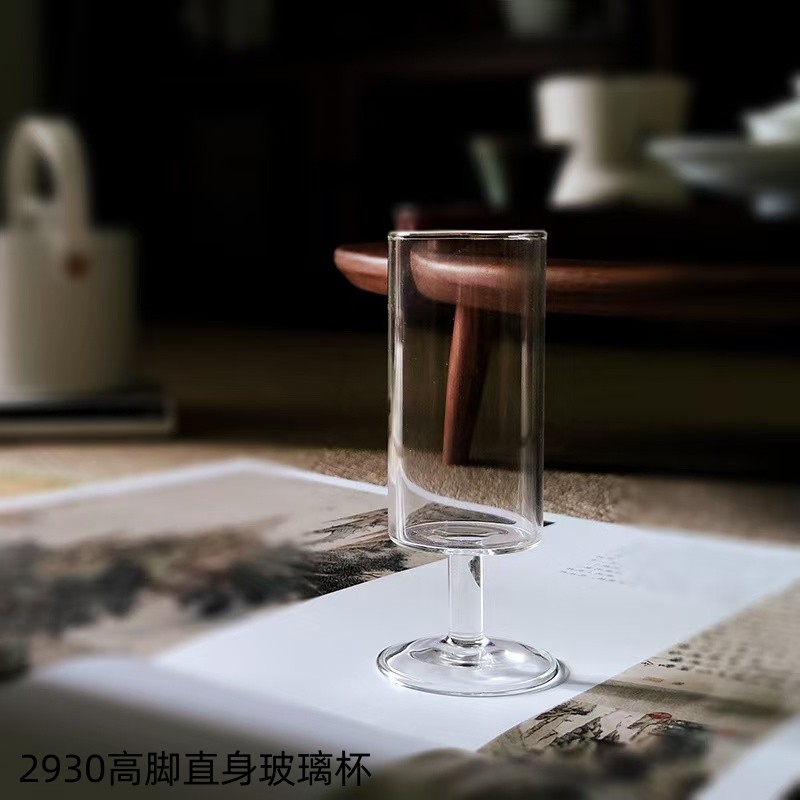 2930高脚直身玻璃杯