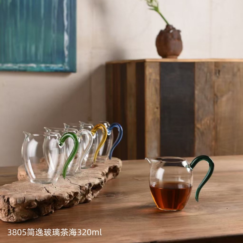 3805简逸玻璃茶海320ml