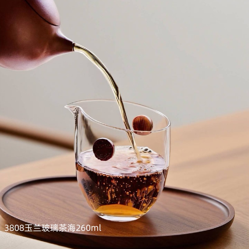 3808玉兰玻璃茶海260ml