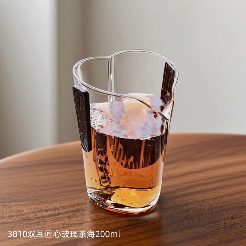 3810双耳匠心玻璃茶海200ml