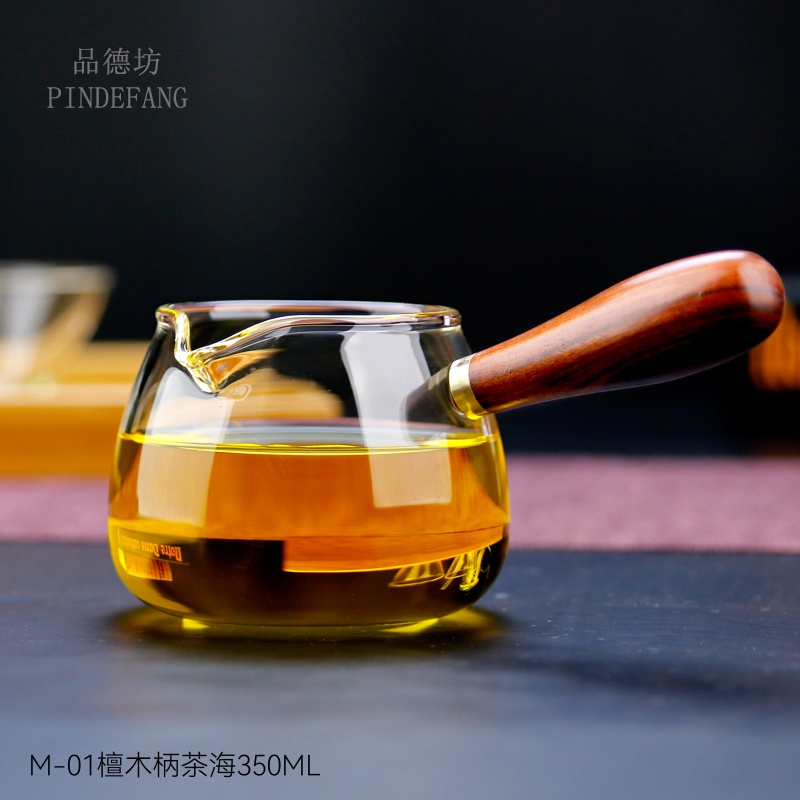 M-01檀木柄茶海350ML