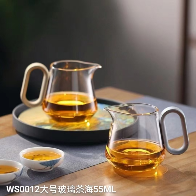 WS0012大号玻璃茶海550ML