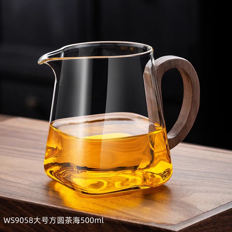 WS9058大号方圆茶海500ml