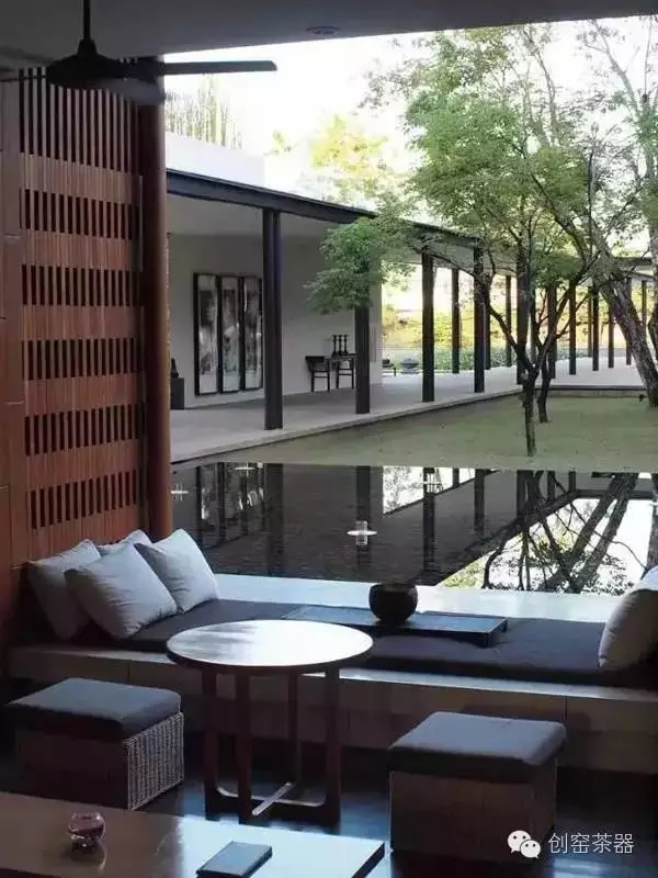 闲居小院 房前种茶屋后种菜生活 云南茶具