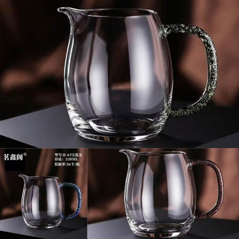 茗鑫阁B43玻璃公道杯330ml