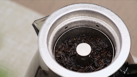 小户型茶桌摆放金灶 AI-96 双壶茶炉动态展示,金灶茶具云南总代理家用泡茶器具